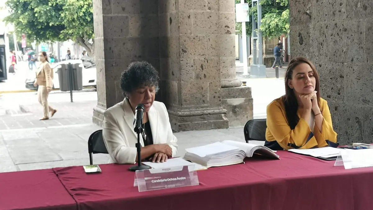 Candelaria Ochoa y Mariana Fernández regidoras de Morena